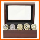 1971 1977 1992 1993 1995 DALLAS COWBOYS SUPER BOWL CHAMPIONSHIP RING, 5 PCS