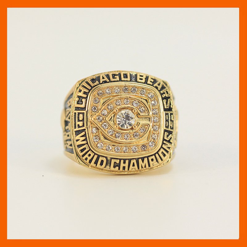 NEW VERSION 1985 CHICAGO BEARS SUPER BOWL XX WORLD CHAMPIONSHIP RING US SIZ