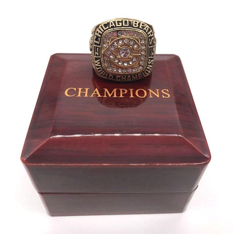 High Quality 1985 CHICAGO BEARS SUPER BOWL XX WORLD CHAMPIONSHIP RING US S