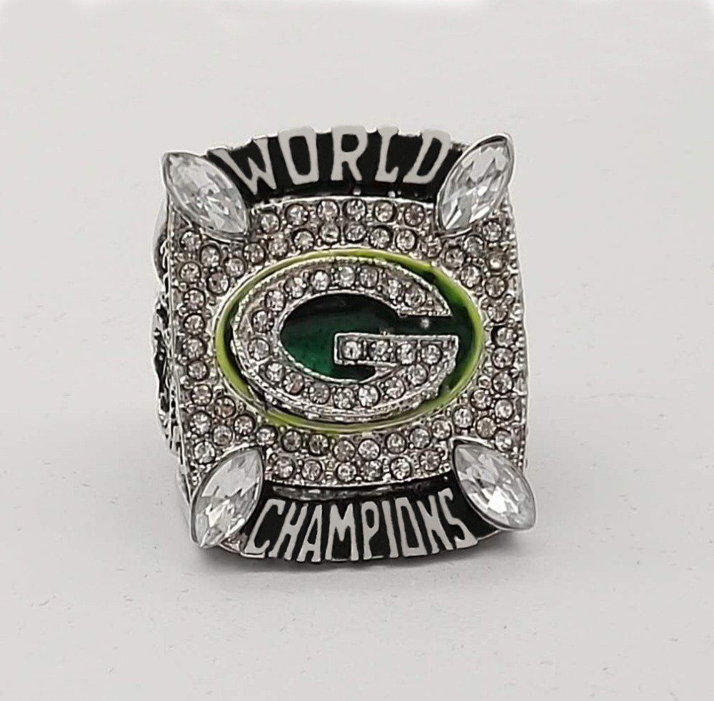 Factory direct sale 2010 Super Bowl Green Bay Packers Zinc Alloy silver pla