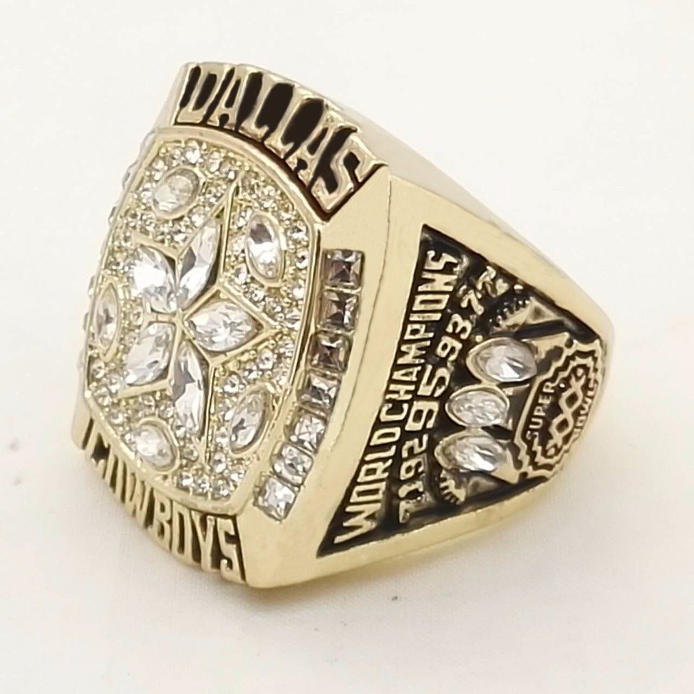 Who Can Beat Our Rings, High Quality 1995  Super Bowl Dallas Cowboys  Repli