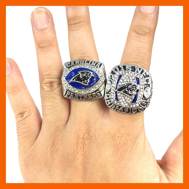 New Arrival For NFC 2003/2015 Rings Set Carolina Panthers Super Bowl Replic