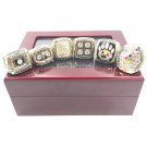 Free Shipping Pittsburgh Steeler rings set 1974 1975 1978 1979 2005 2008 su