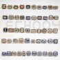 newest 51pcs 1966 2016 51 Years Super Bowl Championship Rings set Drop S