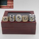 1991/1992/2009/2016/2017 Pittsburgh Penguins NHL Replica Championship Ring