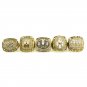 Drop shipping 5 pcs/set Charms Sports jewelry San Francisco 49ers 1981 1984