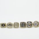 6pcs/set drop shipping 1974 1975 1978 1979 2005 2008 Pittsburgh Steelers ch
