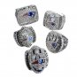 Sales Promotion 5Pcs/Lot Replica Super Bowl New England Patriots Sets (2001