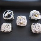 5pc 1999 2003 2005 2007 2014 San Antonio Spur Championship Ring DUNCAN Set