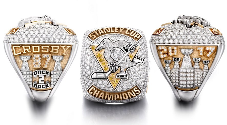 Drop Shipping For Stanley Cup Ring 2017 Pittsburgh Penguins Championship Ri