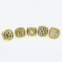 Drop shipping 5 pcs/set Charms Sports jewelry Super Bowl 1971 1977 1992 199