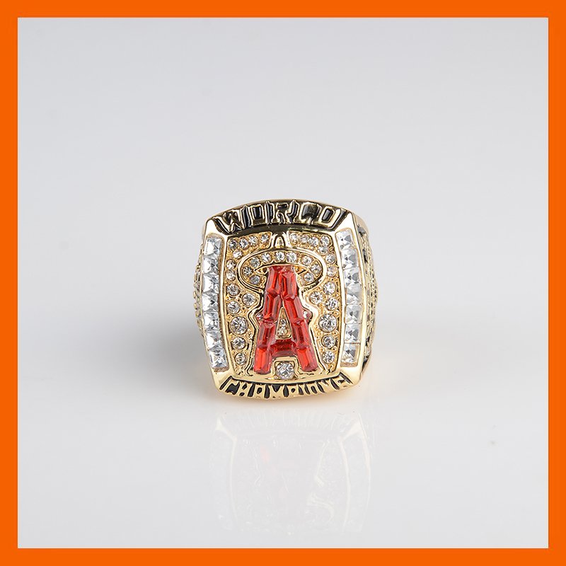 2002 LOS ANGELES ANGELS WORLD SERIES CHAMPIONSHIP RING US SIZE 11-in Underw