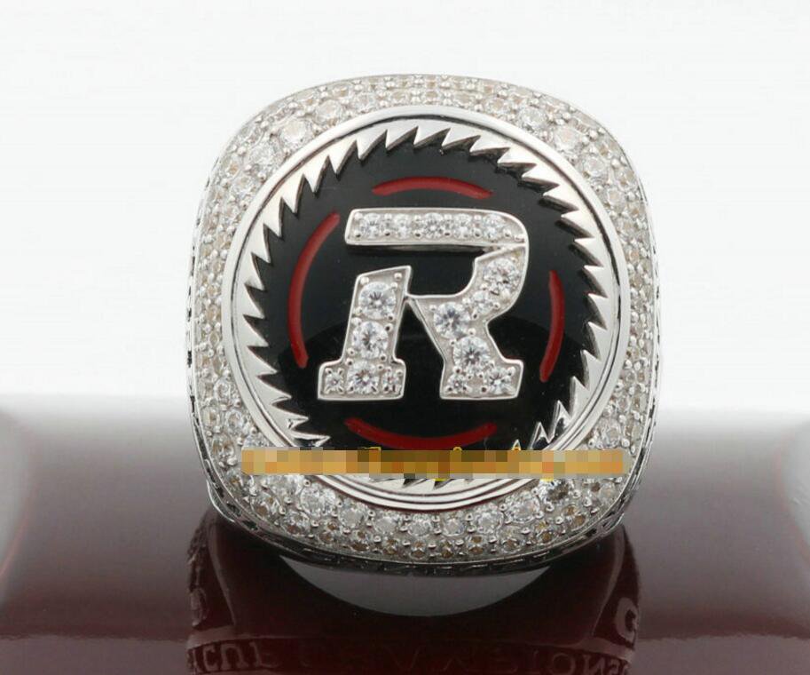 FreeShipping 2016 Ottawa Redblacks The 104th Grey Cup Championship Ring Wit