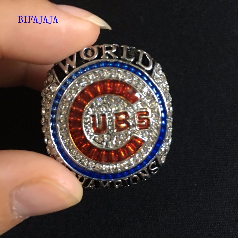 BIFAJAJA Drop Shipping 2016 CHICAGO CUBS WORLD SERIES  ZOBRIST Championship
