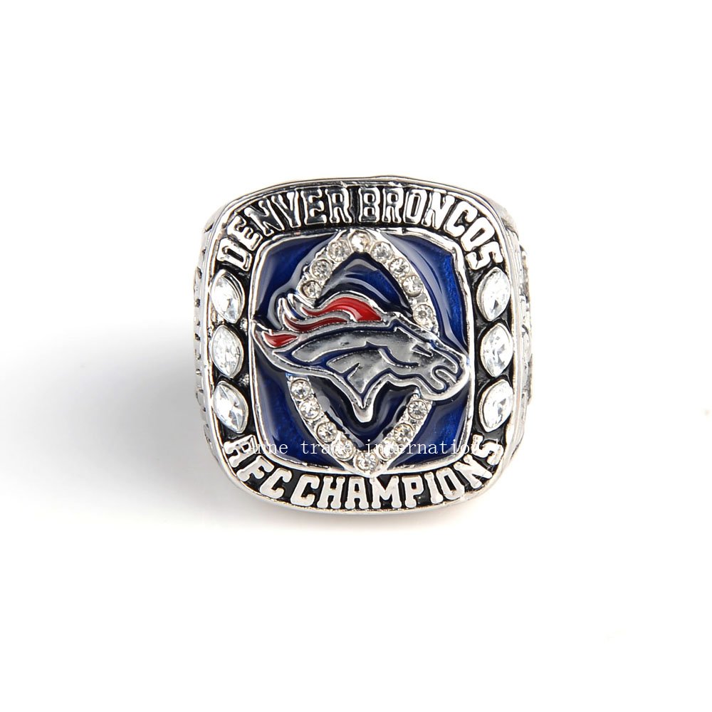 NFC 2013 Denver Broncos ring Super Bowl Replica Championship Ring broncos r