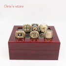 6 pcs /set 1974 1975 1978 1979 2005 2008 Pittsburgh Steelers Super Bowl Cha
