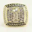 LAKONE Champions ring, 2017 Fantasy Football League Championship ring, foot