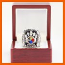SILVER COLOR 2005 PITTSBURGH STEELERS SUPER BOWL XL WORLD CHAMPIONSHIP RING