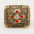 1957 Milwaukee Braves Hank Aaron World Series Championship Rings replica me