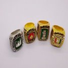 1983 1989 1991 2001 miami hurricanes national championship ring set with wo
