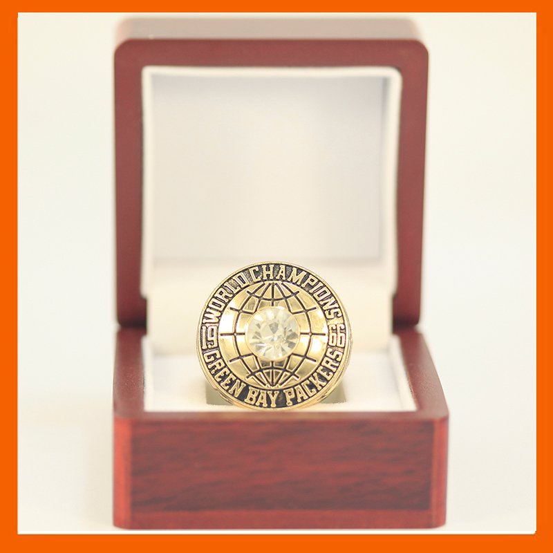 NEW VERSION 1966 SILVER  GREEN BAY PACKERS SUPER BOWL XLV WORLD CHAMPIONSHI