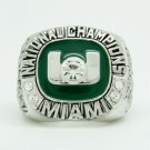 2001  Miami Hurricanes Fan Souvenirs Ring Championship Ring -in Rings from