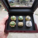 1961 1965 1966 1967 1996 2010 Green Bay Packers Super Bowl Championship Rin