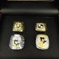 4 pcs/set NHL 1991 1992 2009 2016 PITTSBURGH PENGUINS STANLEY CUP replica c