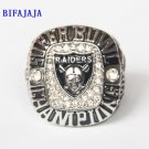 BIFAJAJA Drop Shipping Fashion Sport Jewelry Super Bowl Oakland Raiders Siz