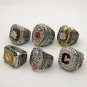 Free Shipping 6pcs/set Clemson Tigers National Championship Ring-in Rings f
