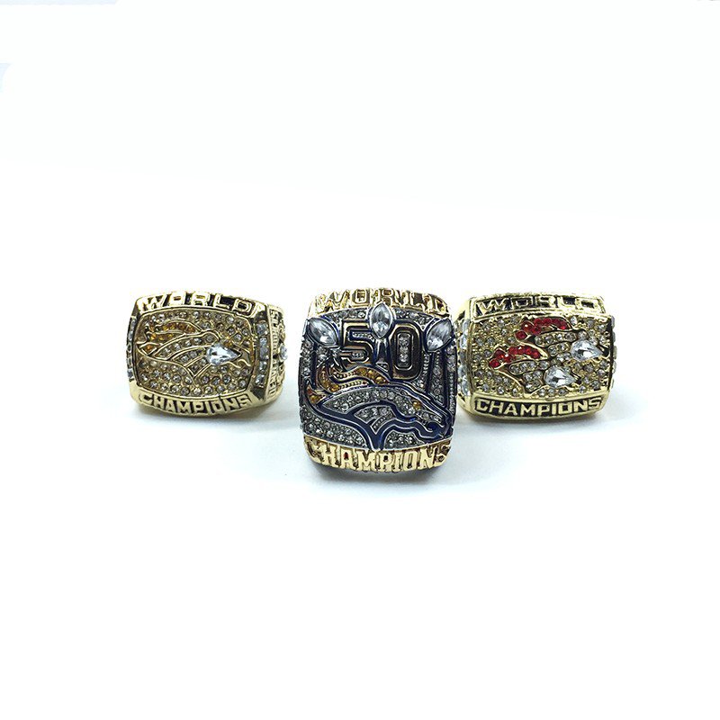 Sales Promotion Official Version Denver Broncos Super Bowl Set(199719982015