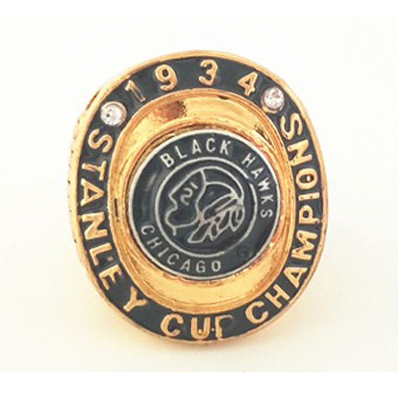 Drop shipping 1934 stanley cup chicago black hawks world series championshi