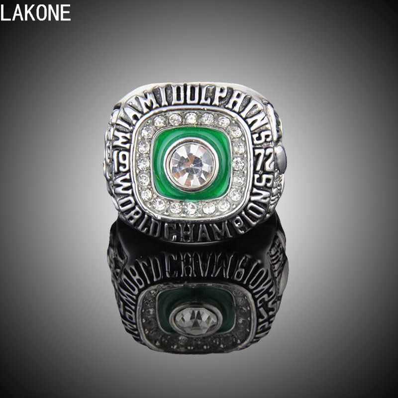 LAKONE Champions ring, 1972 Miami Dolphins super bowl Championship Ring, sp