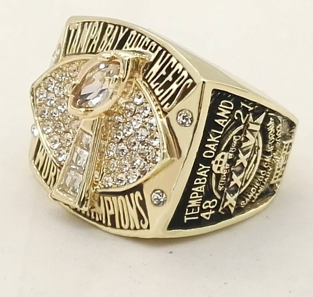 Who Can Beat Our Rings, High Quality  Super Bowl  2002 Tampa Bay Replica Me