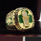 1986 Boston Celtics National Basketball Championship Ring 7 15 Size Copper
