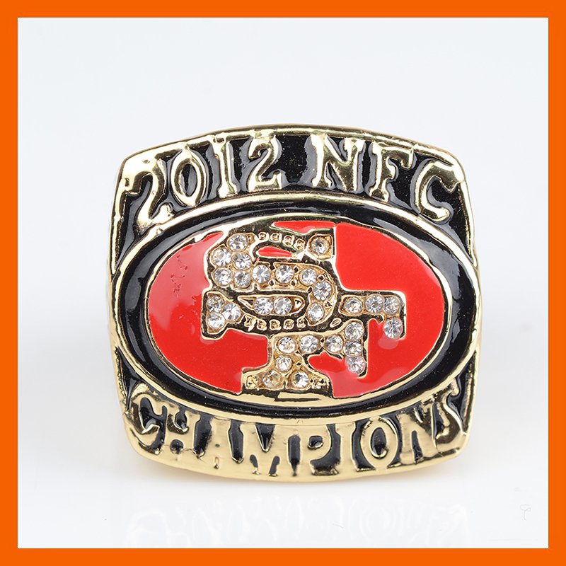 Replica Super Bowl NFC 2012 San Francisco 49ers Championship Ring for Fans