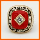 New Arrival 1991 Minnesota Twins world Championship Rings size 11 Men Jewel