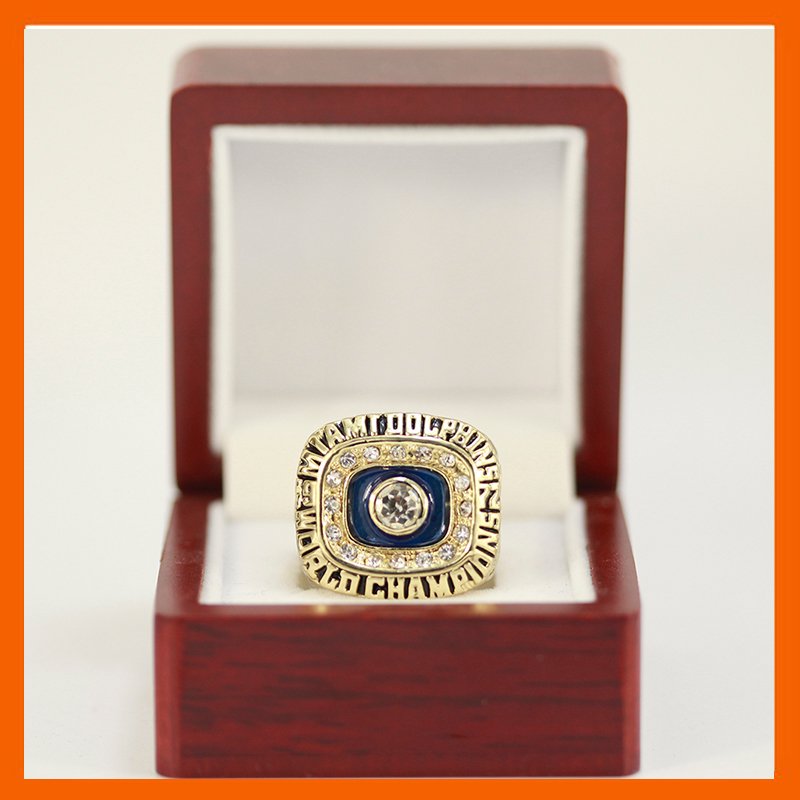 1972 Miami Dolphins Super Bowl VII Championship Ring Presented to, Lot  #80125