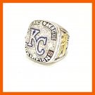 AL 2014 KANSAS CITY ROYALS AMERICA LEAGUE BASEBALL CHAMPIONSHIP RING US SIZ