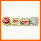 NHL 1997 1998 2002 2008 DETROIT RED WINGS STANLEY CUP CHAMPIONSHIP RING, 4