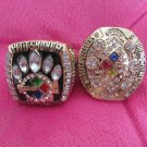 Drop Shipping 2pcs/lot Drop Shipping 2005 2014  Super Bowl Pittsburgh Steel