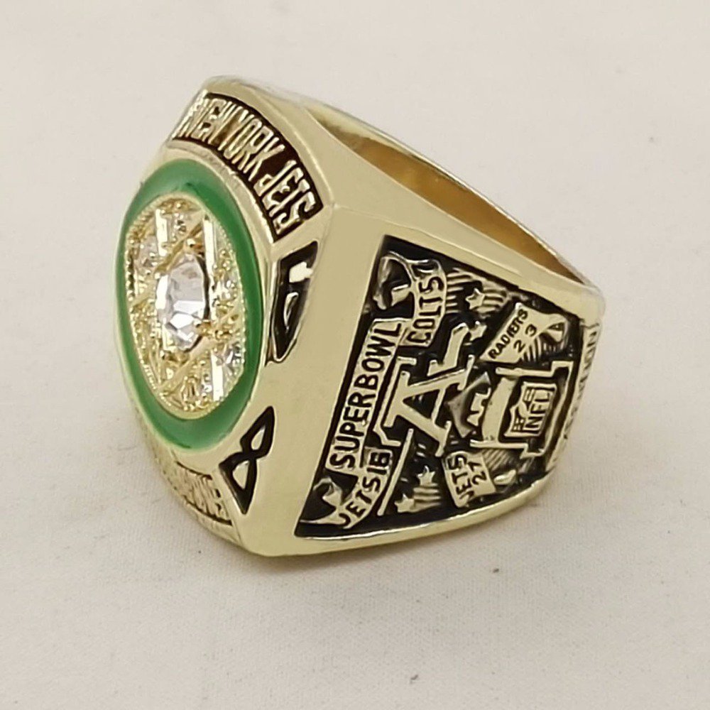 Drop Shipping Good Quality 1968 New York Jets Super Bowl world Championship