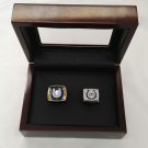 Wholesale 2pcs Set  For 2 Years 1970/2006 Super Bowl Indianapolis Colts rep