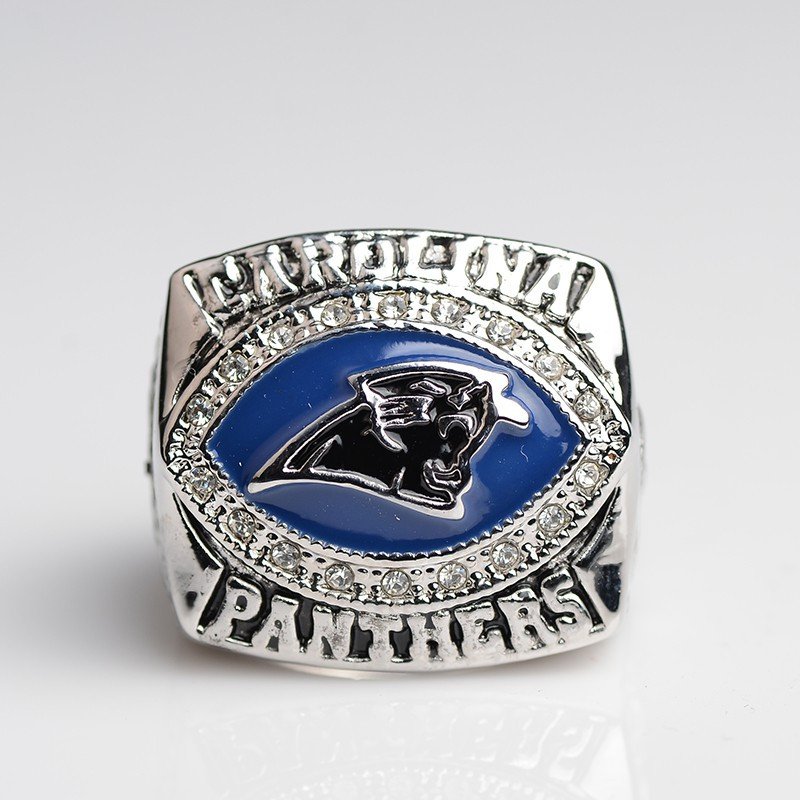 NFC 2003 Carolina Panthers Super Bowl Replica Championship Ring for Fans-in