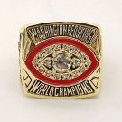Hot Sale 1982 Washington Redskins Super Bowl gold championship ring, Free S