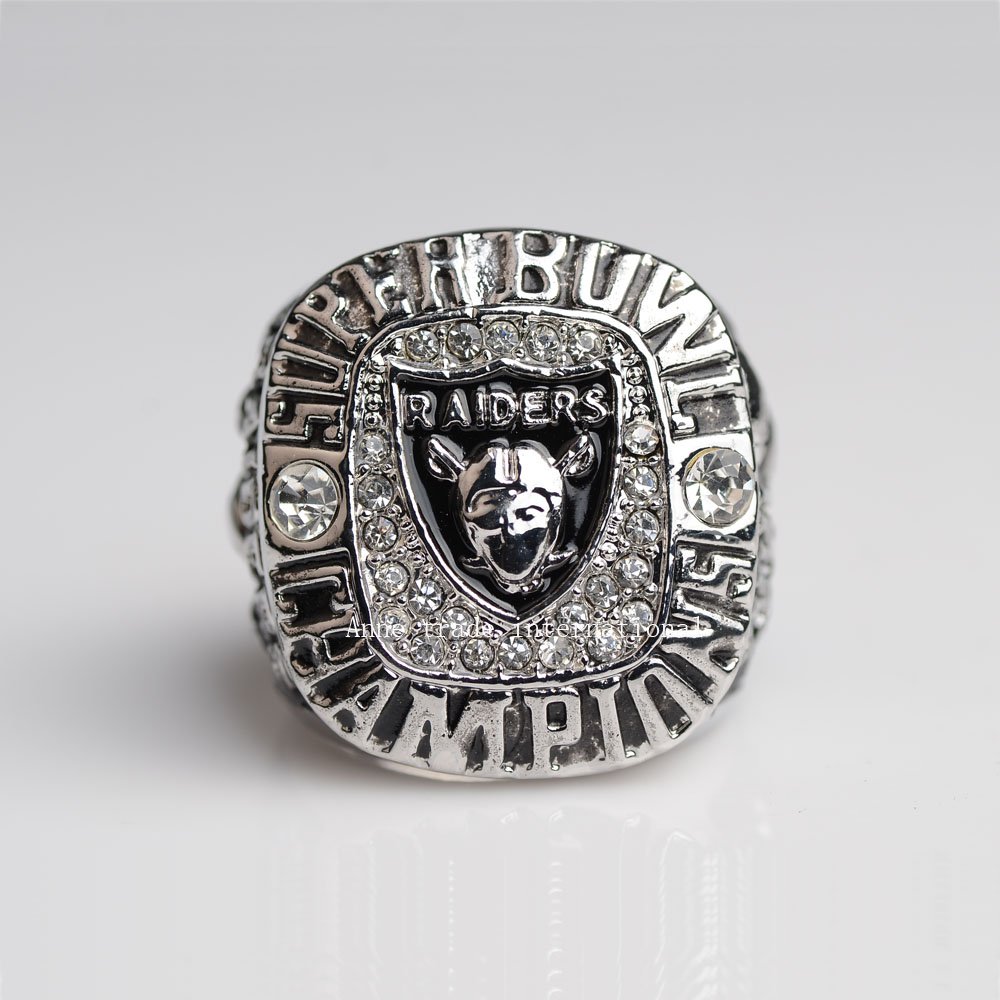 new arrival Oakland Raiders Super Bowl XVIII Championship Rings size 11 fre