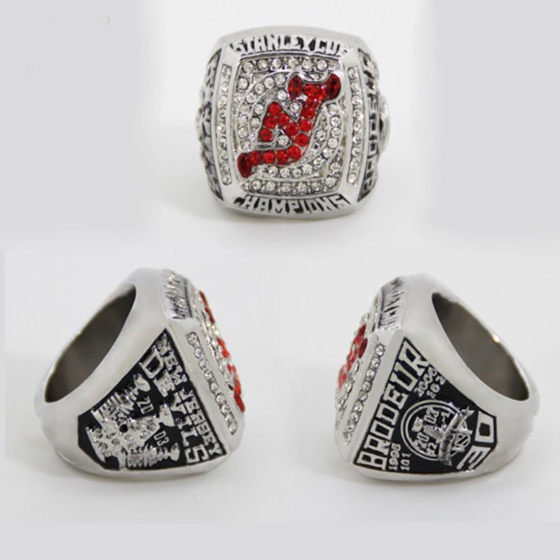 High Quality Wholesale Sport Ring 2003 Stanley Cup New Jersey Devils World