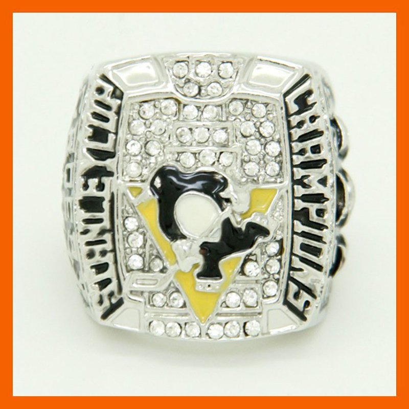 2009 PITTSBURGH PENGUINS STANLEY CUP CHAMPIONSHIP RINGS MEN SIZE 11-in Ring