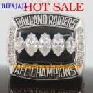 BIFAJAJA Drop Shipping Replica 2002 Oakland Raiders AFC Championship  rings