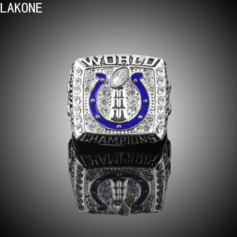 LAKONE Champions ring, 2006 Indianapolis Colts Football World Championship